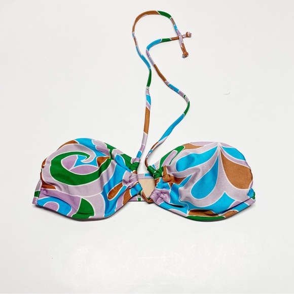 Cotton On Body | Halter Neck Floss Bikini Top With Multiple Tie Styles - Picture 6 of 9